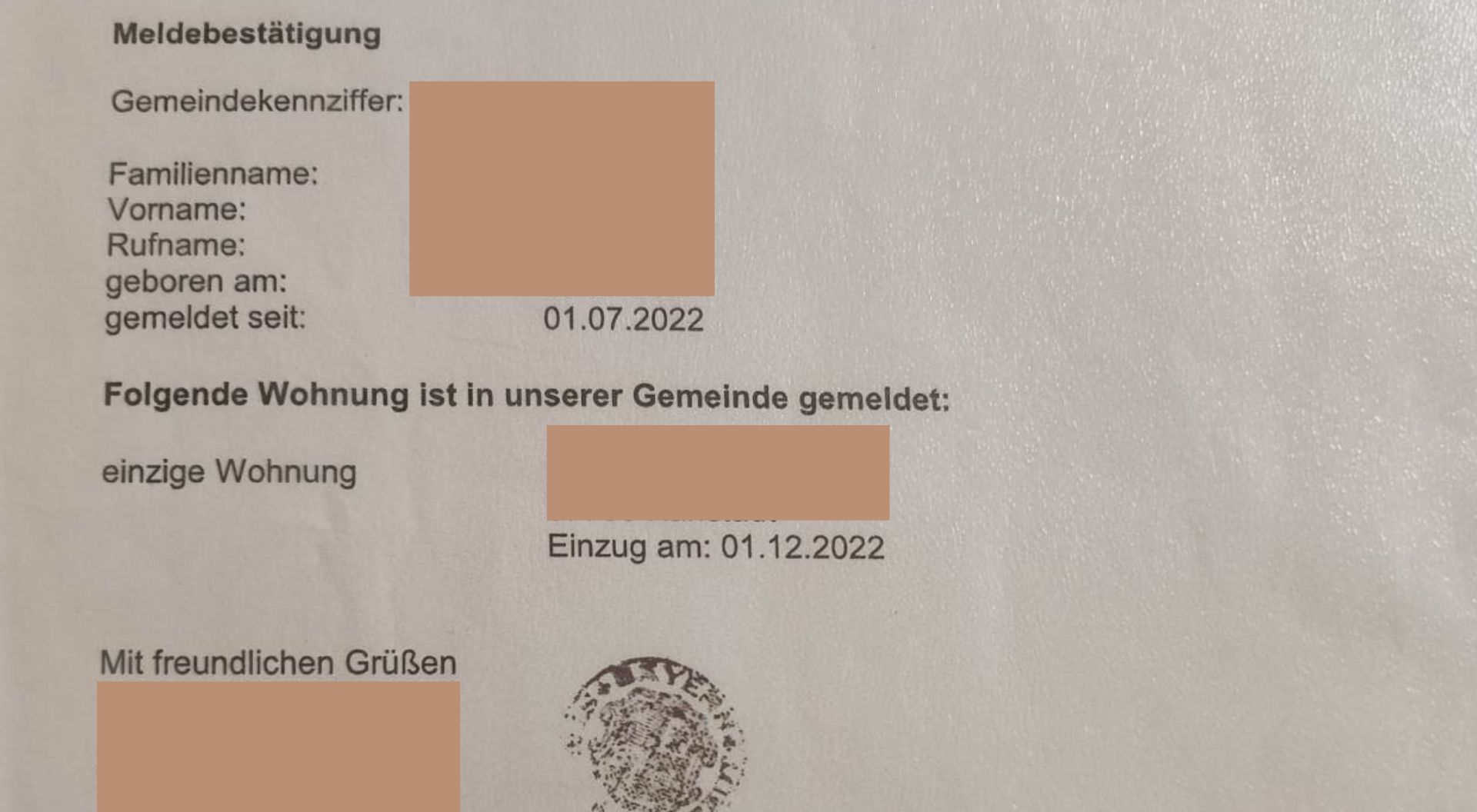 Реєстрація місця проживання у Німеччині: що треба знати?